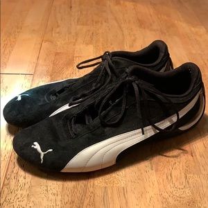 Puma - Black Suede- Driving Shoes